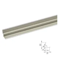 Пристенный молдинг ARMSTRONG Shadowline Retail Zn 3000х15x8х6х15 мм, белый