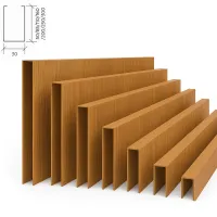 Рейка кубообразная Албес A50S текстура дерева