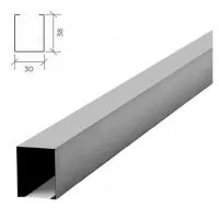 Рейка кубообразная Албес A38S металлик