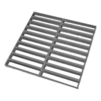 Грильято GL-15 Жалюзи ячейка 50x300, высота 37 мм, ширина 15 мм, металлик