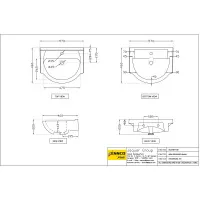 Раковина Essco Elements ECS-WHT-501 Белая
