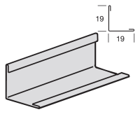 Пристенный молдинг ARMSTRONG Bajkal Zn 3000х19x19мм, белый