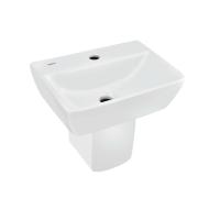 Раковина Essco Elements ECS-WHT-811 Белая с пьедесталом